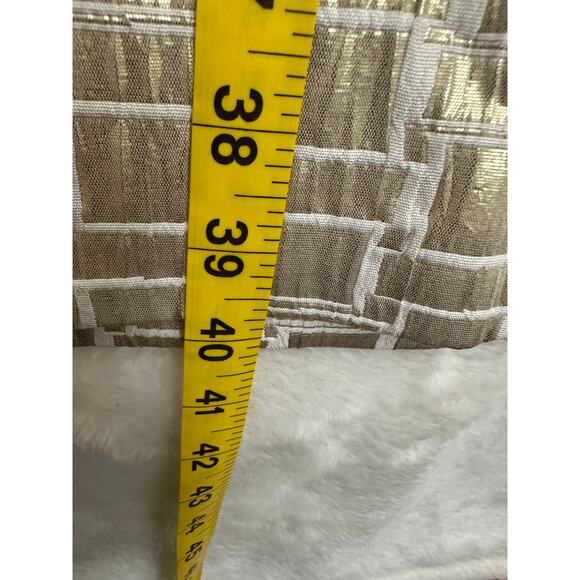 NWT Lauren Ralph Lauren Gold Dress 12 Holiday Party Cocktail - Picture 7 of 10